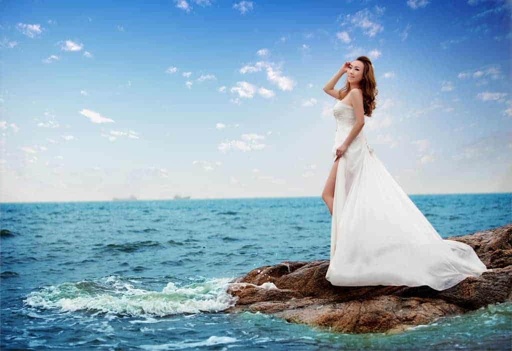 beach wedding mallorca